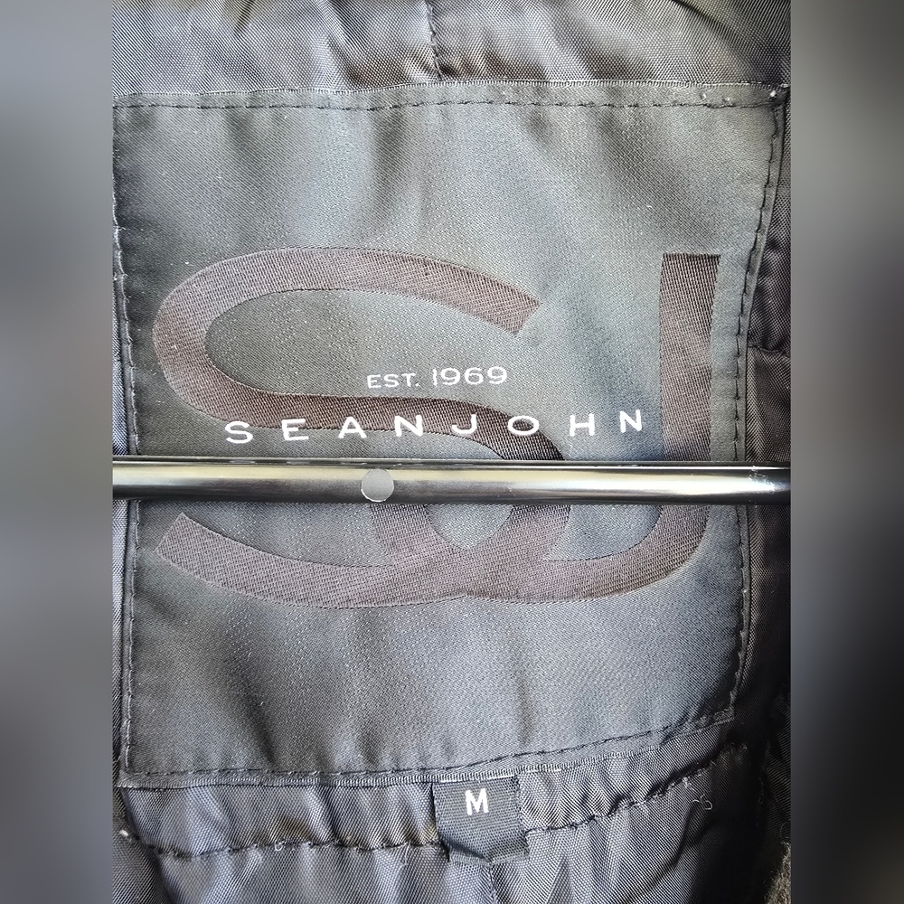 Sean John Charcoal Bomber Jacket - Picture 2 of 16